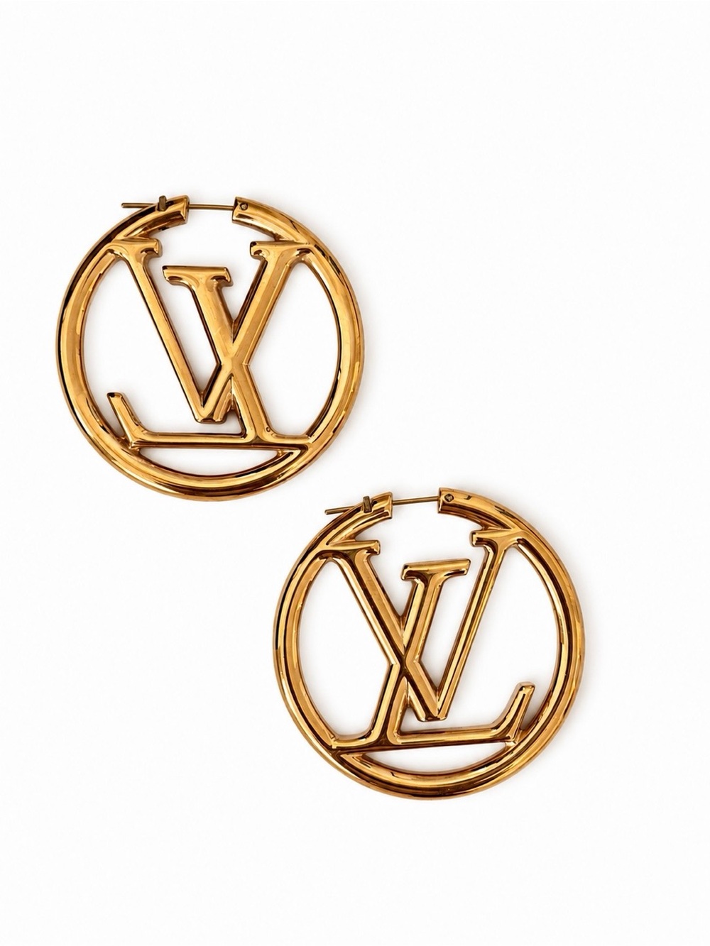 Louis Vuitton Louise Hoop GM Earrings